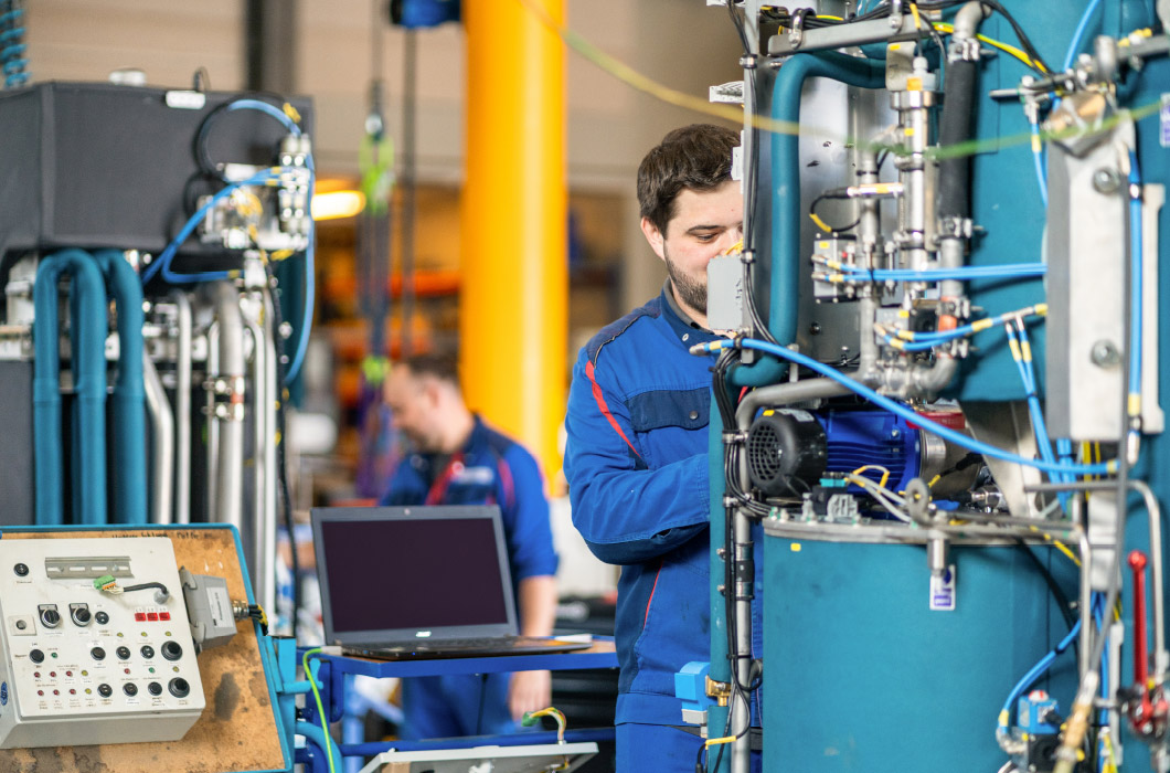 Alle Protec-Bioreaktoren werden nach Maß gefertigt.